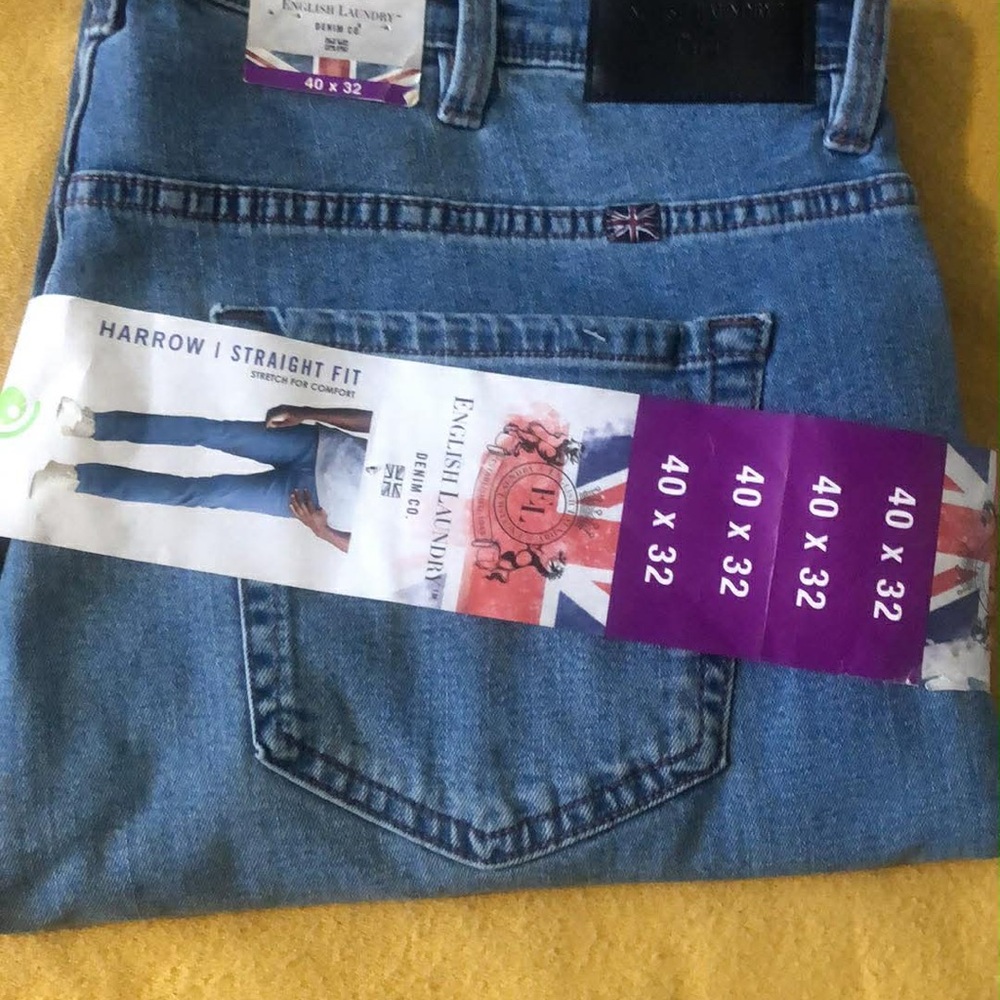 English Laundry Women's Denim Straight Leg Jeans